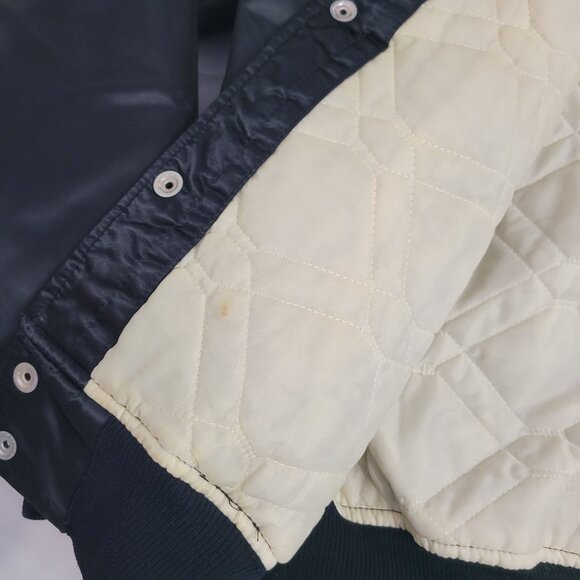 Vintage Proline by Starter Raiders Satin Bomber Jacket Made in the U.S.A Size XL - Picture 5 of 16